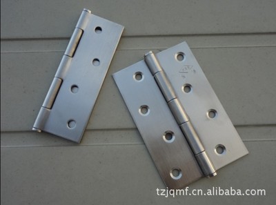 【小四寸不銹鋼合頁】價格,廠家,圖片,合頁、鉸鏈,臺州市路橋區金清民豐五金廠-